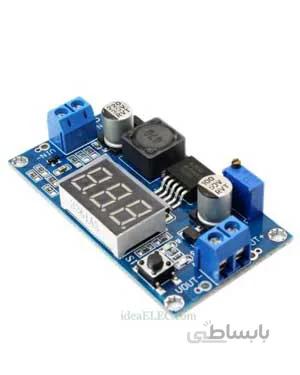 ماژول افزاینده ولتاژ همراه با نمایشگر سون سگمنت LM2577