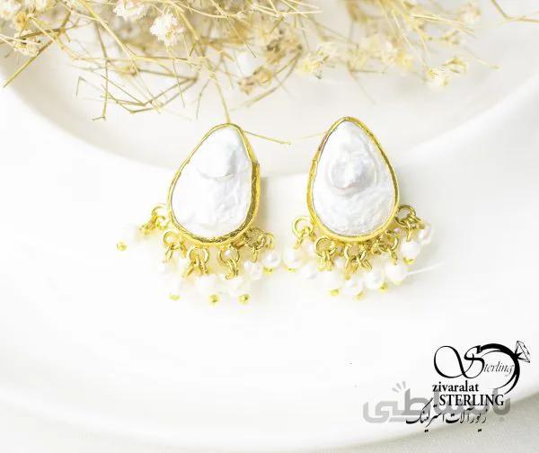 گوشواره دست ساز ترک کد: 5867
