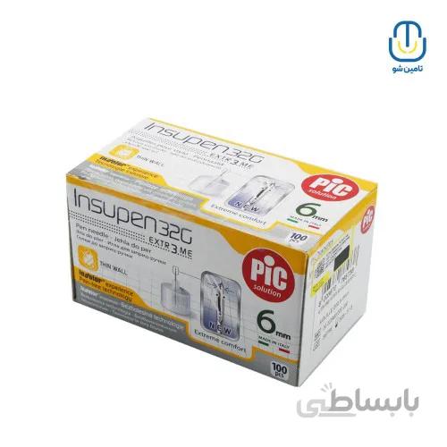سرسوزن ۶ پیک گیج ۳۲ ا Pic needle 6mm gage 32