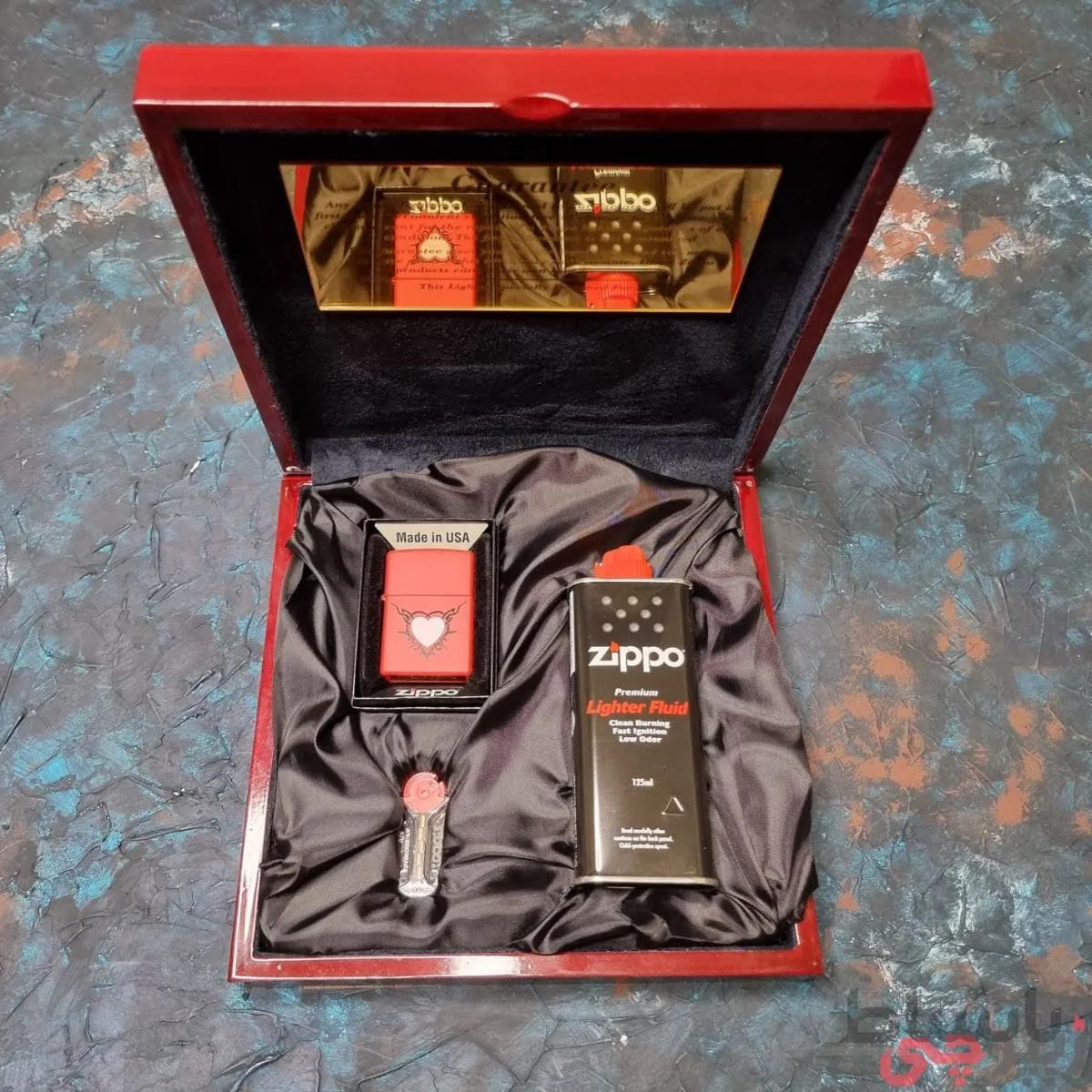ست کادویی زیپو مدل ۲۳۳Valentine