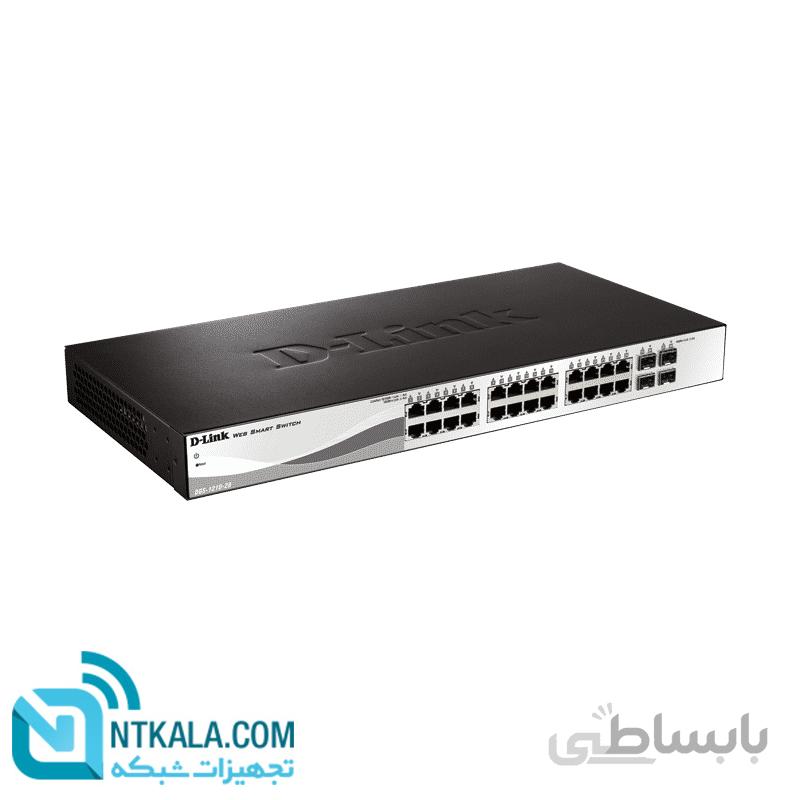 سوییچ هوشمند مدل دی-لینک DGS-1210-28