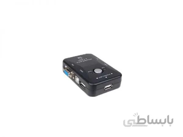 سوییچ کی وی ام ۲ پورت-KVM Switch 2 port USB