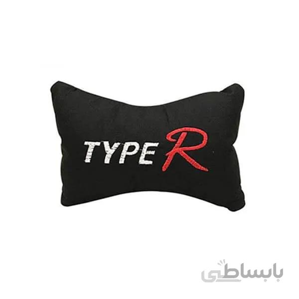 بالش پشت گردنی خودرو تایپر Typer مشکی (2 عددی)