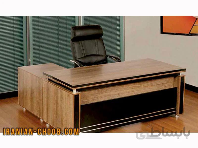 میز اداری مدیریت وربانا - ایرانیان چوب