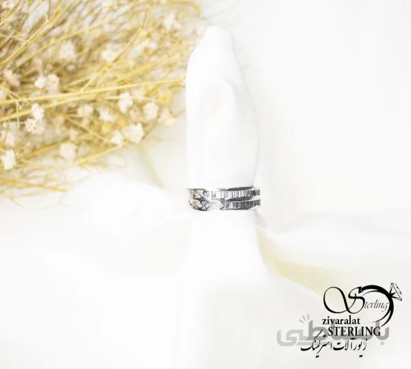 حلقه نقره کد 5622