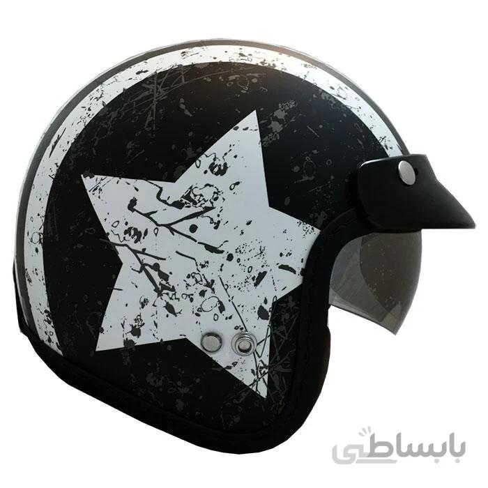 کلاه کاسکت راپیدو مدل 859-STARBLK