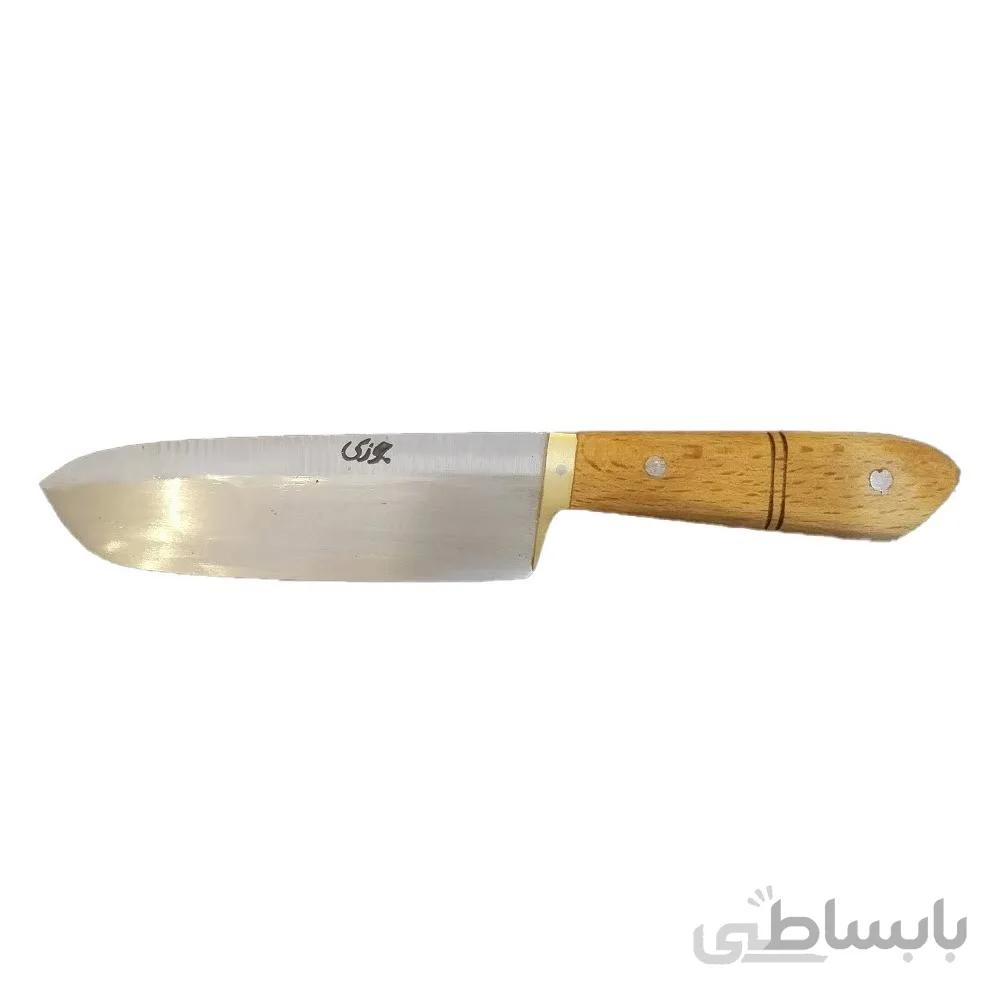 چاقو قصابی تیغه فولاد استاد جوزی