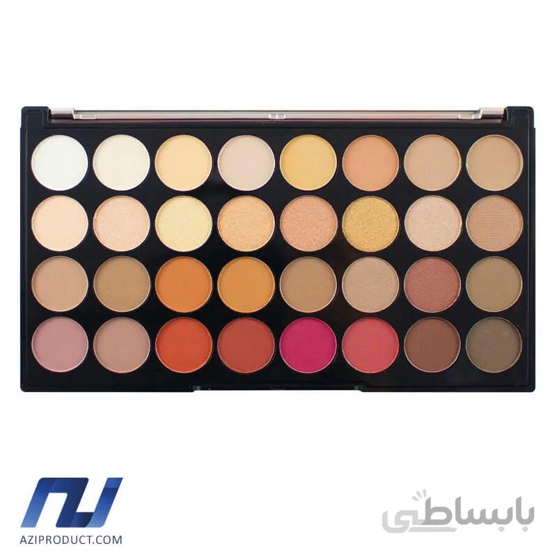 پالت سایه چشم 32 رنگ رولوشن مدل Flawless 3