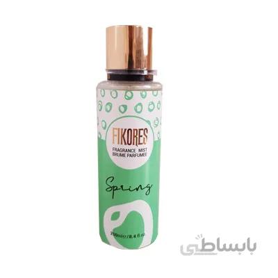 بادی اسپلش مردانه فیکورس مدل SPRING حجم 250 میلی لیتر FIKORES