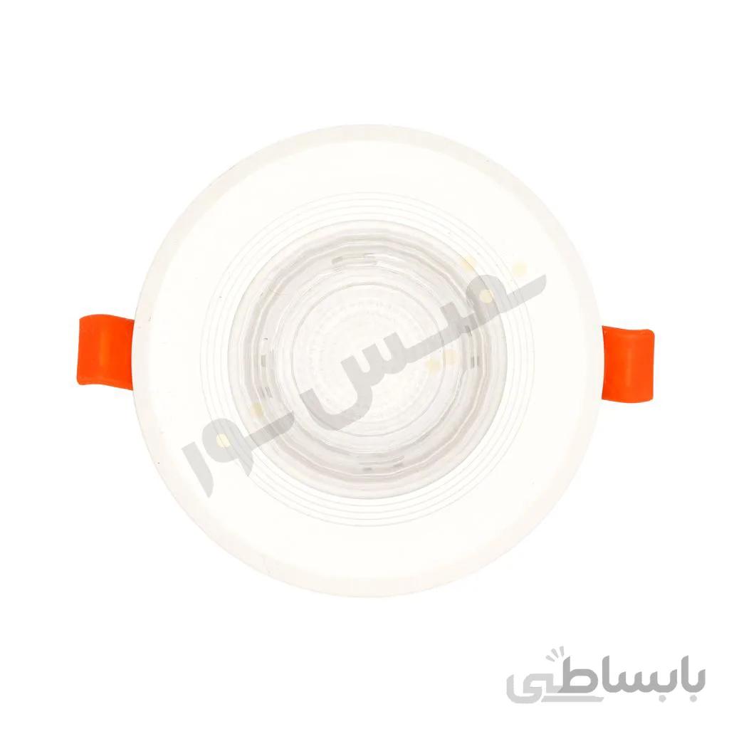 قاب هالوژن ABS پلاستیکی لنز دار کد 2015