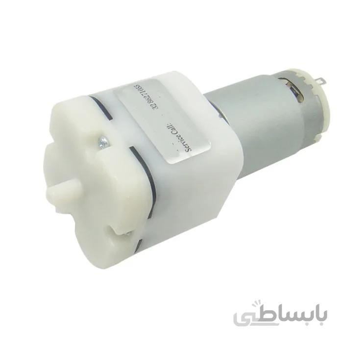 پمپ هوای 8 لیتر بر دقیقه با فشار مثبت 100KPA ا Mini Compressor diaphragm