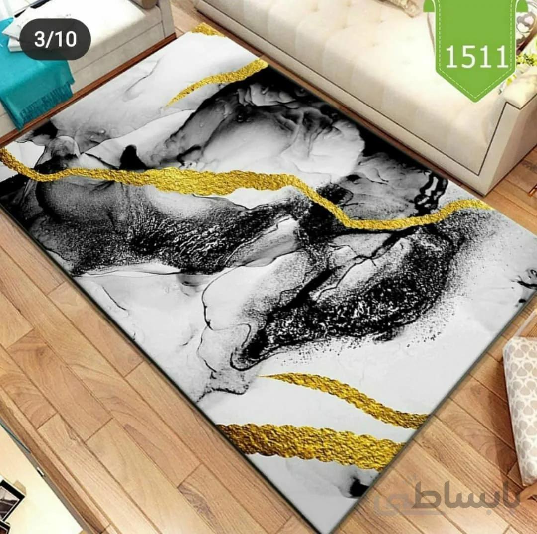روفرشی کشدوز مخمل ترک کد 1511 سایز 350*250 سانتی متر ( 9متری )