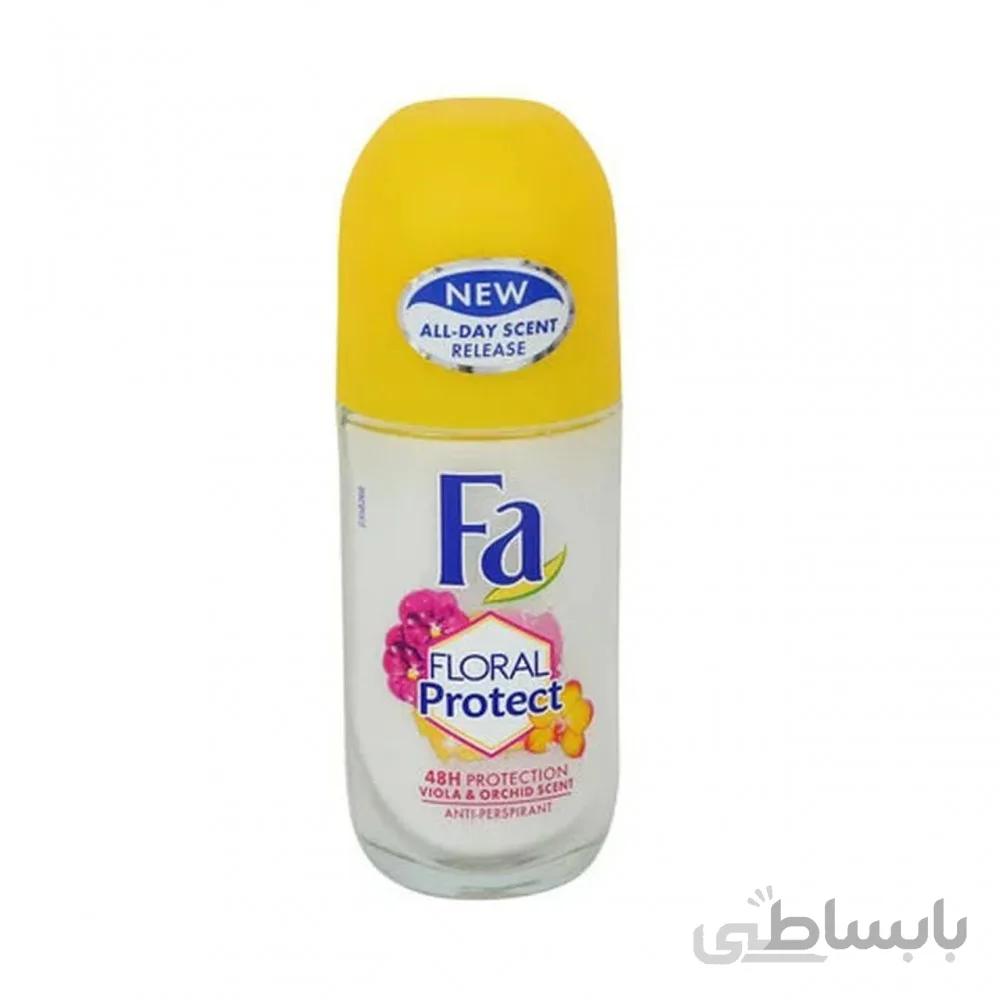 مام رول زنانه مدل Floral Protect فا 50 میل