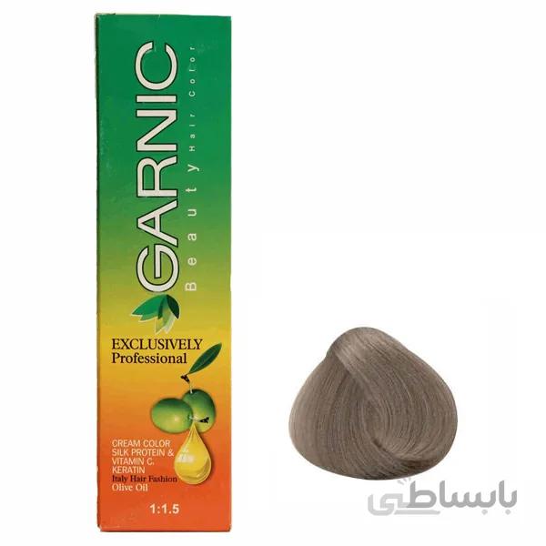 کیت رنگ موی سری خاکستری - بلوند خاکستری روشن شماره 8.1 گارنیک GARNIC