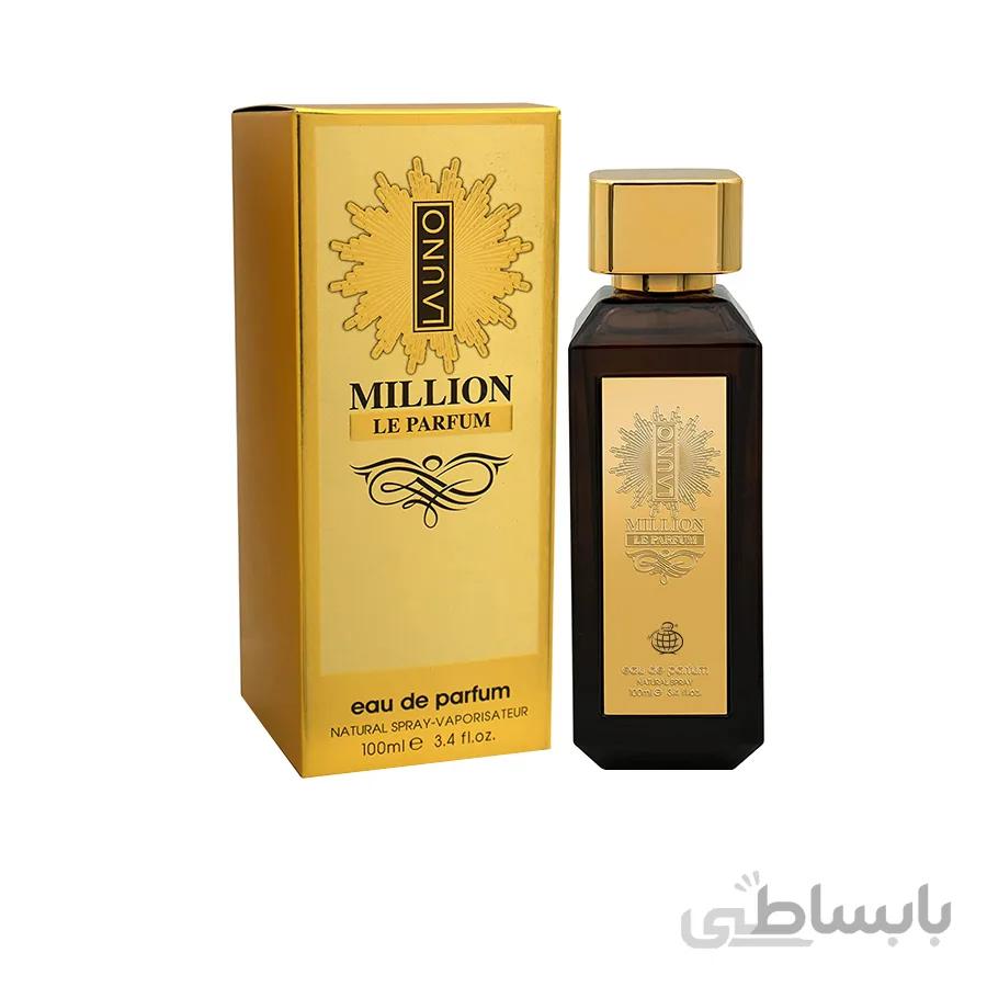 ادو پرفیوم مردانه وان میلیون فراگرنس ورد مدل MILLION LE حجم 100 میلی لیتر