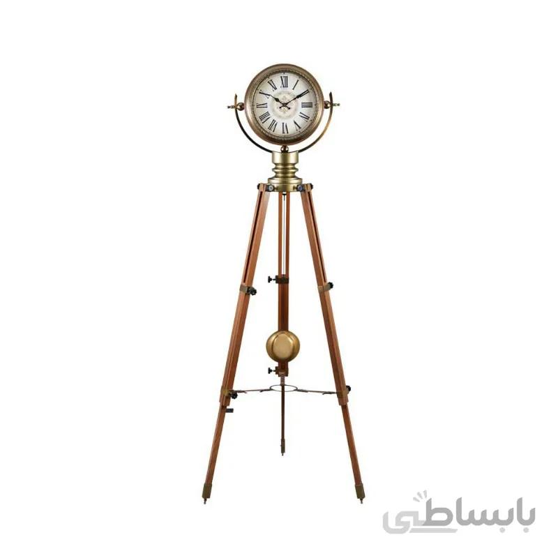 ساعت ایستاده و سه پایه چوبی لوتوس مدل 9124