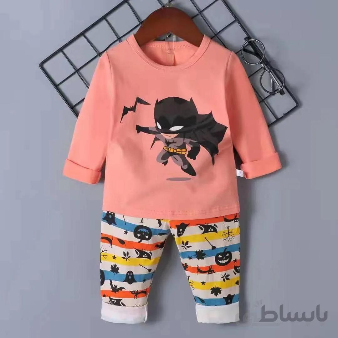 بلوز شلوار راحتی بچه گانه بتمن فانتزی