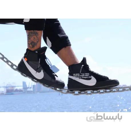 نایک بلازر ساقدار اصلی Nike Blazer Mid Off-White Grim Reaper