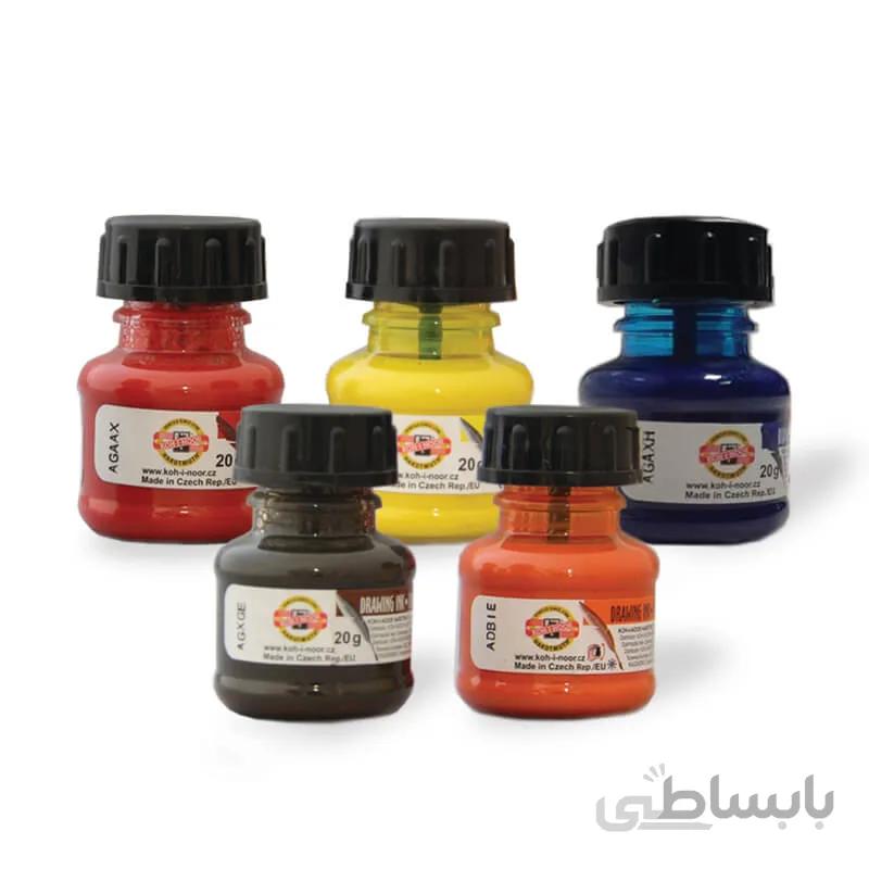مرکب طراحی و کالیگرافی 20ml کوه نور