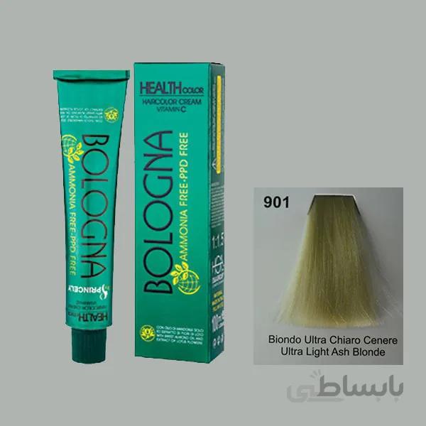 رنگ مو بلونیا روشن کننده بلوند خاکستری شماره 901