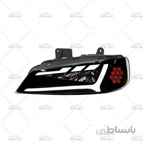 چراغ جلو اسپرت پژو پارس طرح آئودی Q5