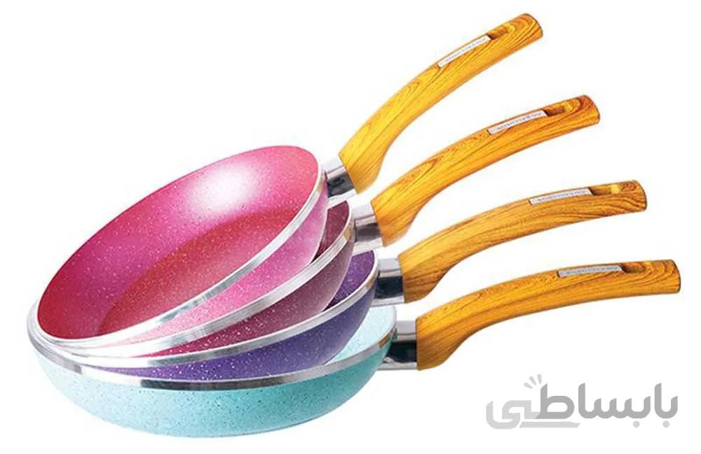 سرویس4عددی تابه گرانیتی زیوZioمدلZ 8135