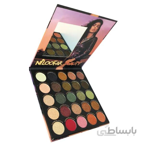 پالت سایه چشم نیلوفر بیوتی مدل NILOOFAR BEAUTY 0090