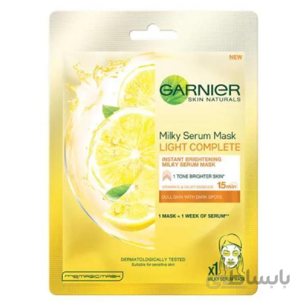 ماسک ورقه ای گارنیر عصاره لیمو حجم 28 گرم