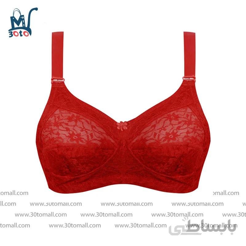 سوتین زنانه پانیذ p-66351 قرمز