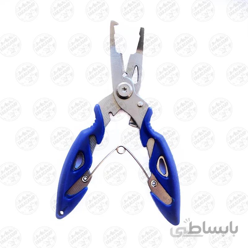 انبر چندکاره ماهیگیری رنگ ابی
