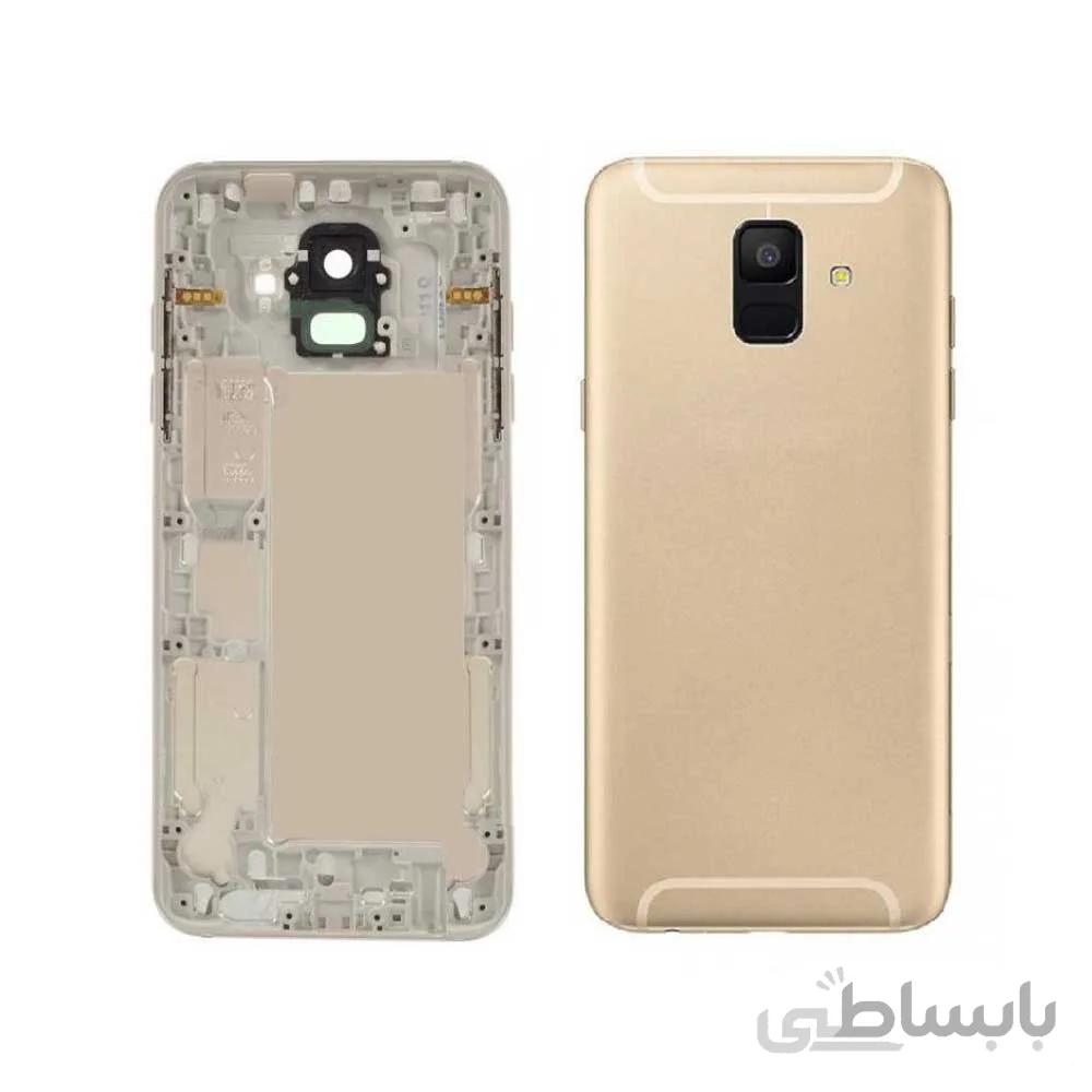 درب پشت گوشی A6 پلاس سامسونگ طلایی BACKDOOR+Frame SAMSUNG A6 PLUS GOLD