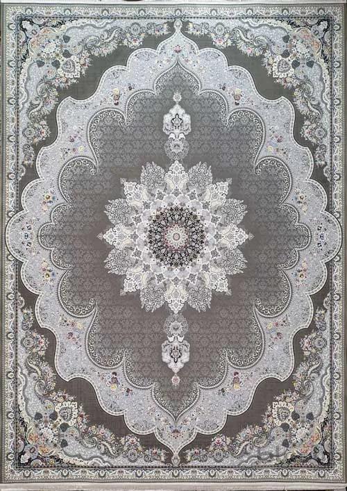 فرش طرح بهدیس ترمه ای – 1500 شانه کاشان