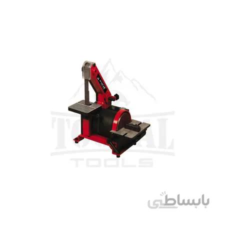 سنباده نواری و دیسکی رومیزی Mahak مدل BDS-100 ا Mahak BDS-100 desktop tape and disc sandpaper