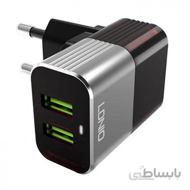 شارژر دیواری الدینیو مدل A2206 بهمراه کابل Type-C ا LDNIO A2206 Wall Charger With Type-C Cable