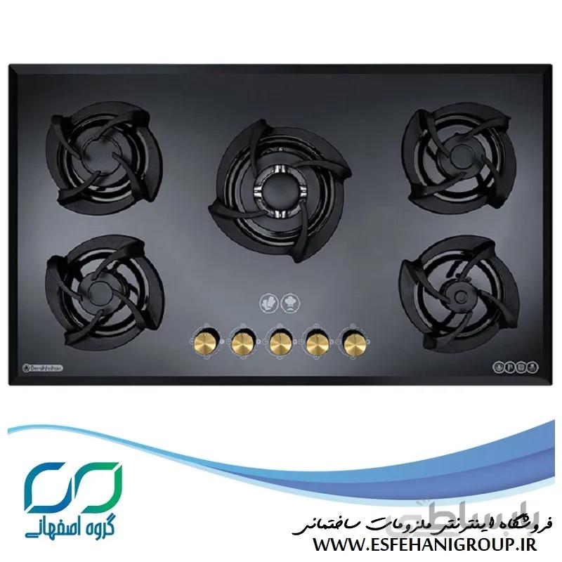 اجاق گاز صفحه ای درخشان G609 ا Derakhshan G609 Glass Gas Hob