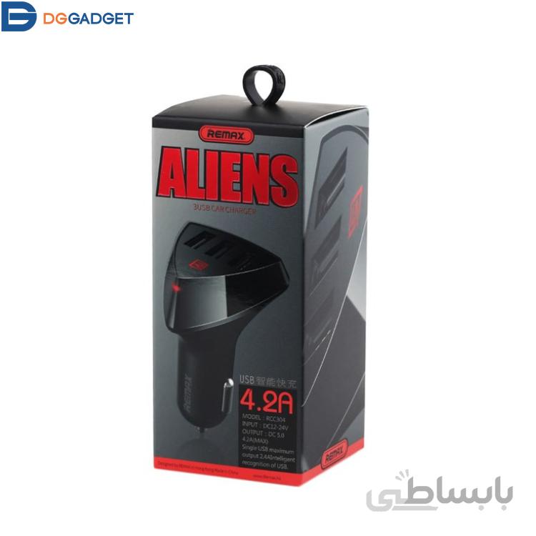 شارژر فندکی ریمکس مدل ALIENS Fast 4.2A ا Remax ALIENS Fast 4.2A Car Charger
