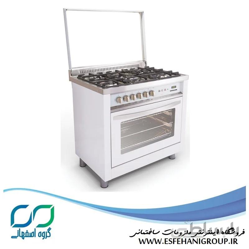 اجاق گاز مبله فر دار اخوان ا Akhavan Free Standing Range M10-EDTR