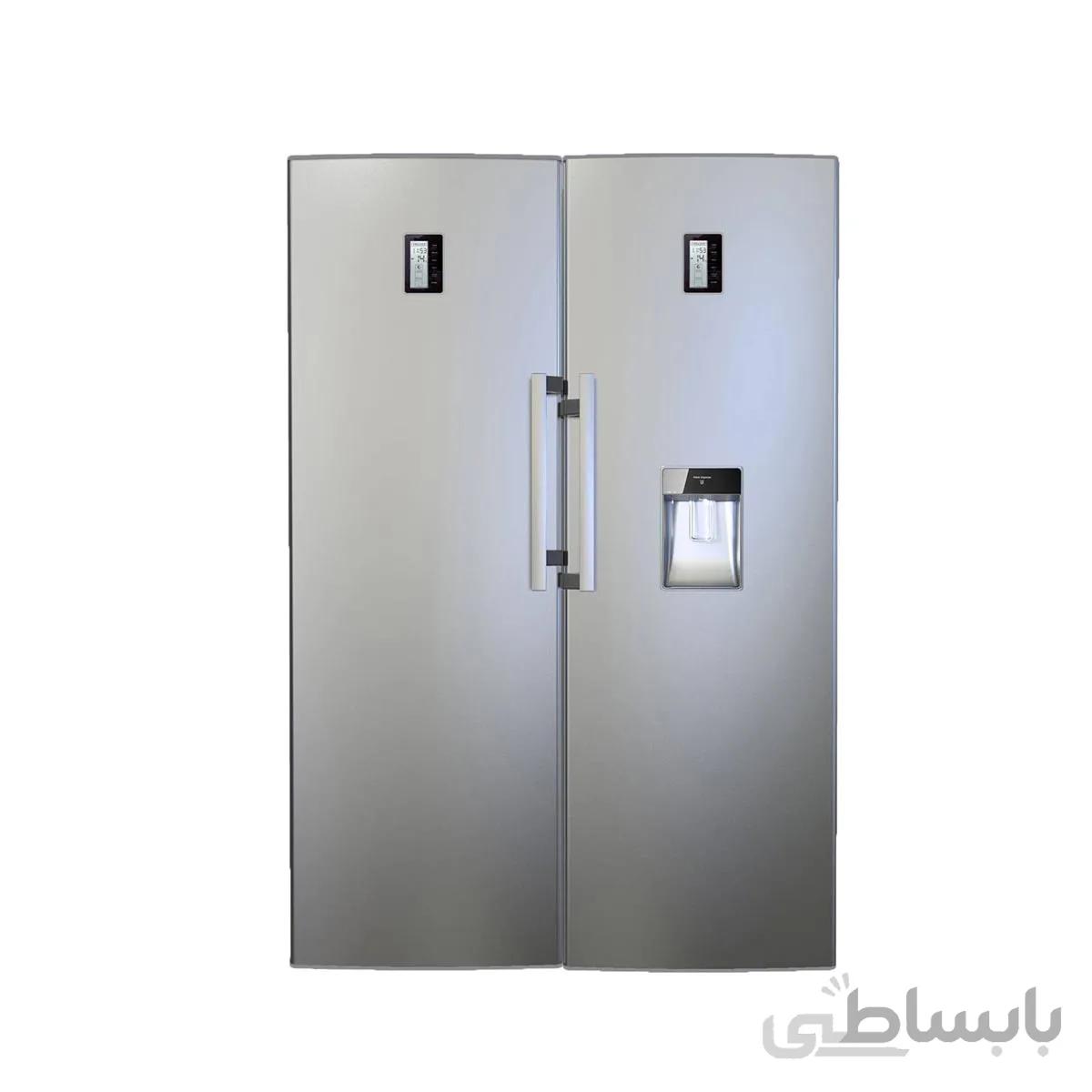 یخچال فریزر دوقلو اسنوا مدل Sn5-0190 / Sn6-0190 ا SNOWA REFRIGERATOR Sn6-0190 / Sn5-0190 36 FT کد 458918