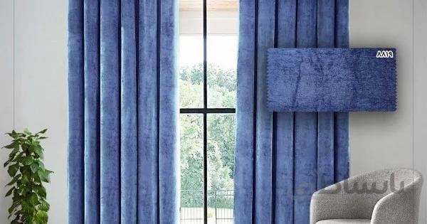 پرده مخمل شانل ترک رنگ 8819