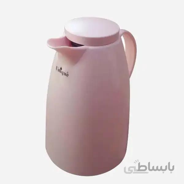 فلاسک 2 لیتر رنگی شیشه دار صادراتی یونیک کد 1930
