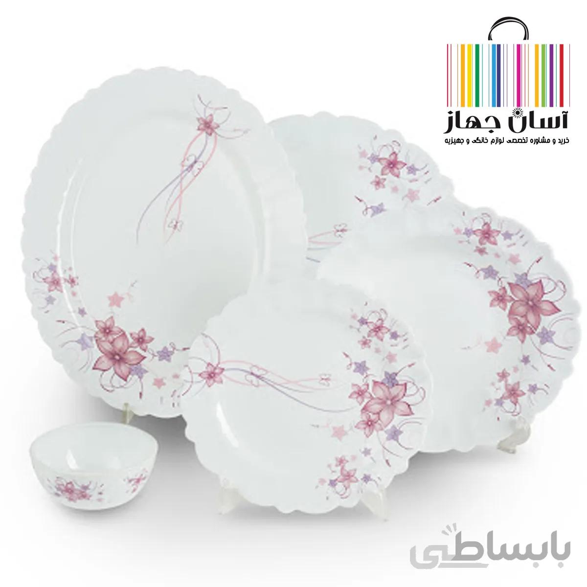 سرویس 25 پارچه غذا خوری آیروپال طرح رکسانا