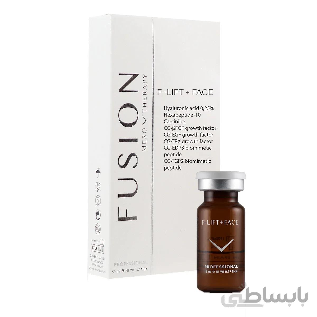کوکتل لیفت و جوانسازی فیوژن F-LIFT + FACE ا F-LIFT + FACE