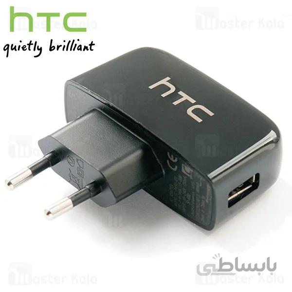شارژر پک دار HTC مشکی ا HTC Mobile Charger White Model TC P450-EU