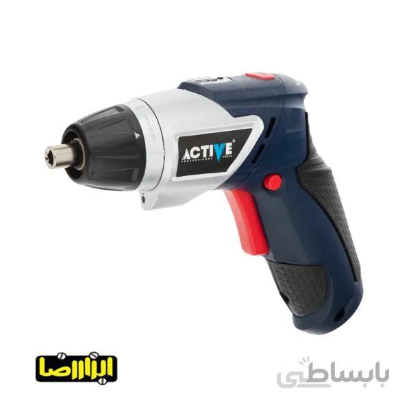 دریل پیچ گوشتی شارژی تاشو اکتیو مدل AC-2736B