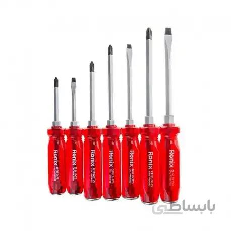 مجموعه 7 عددی پیچ گوشتی رونیکس مدل RH-2906
