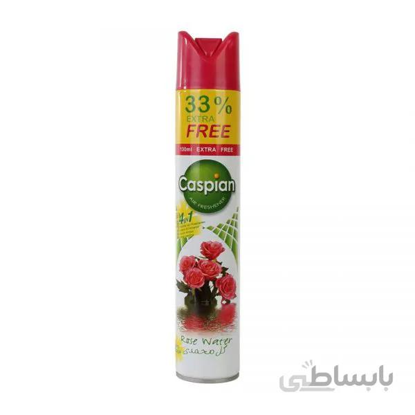 اسپری خوشبو کننده گل محمدی 300 میلی لیتری کاسپین