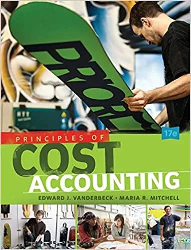 دانلود کتاب Principles of Cost Accounting (17th Edition) BY Vanderbeck - Orginal Pdf