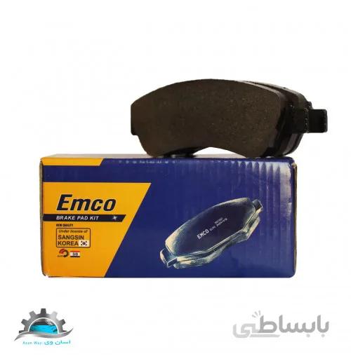 لنت ترمز جلو دیسکی پژو ٢٠۶ تیپ ۵ EMCO امکو