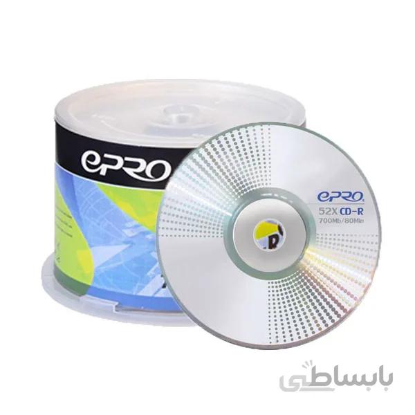 CD 52X Epro ا سی دی اپرو ۵۲ ایکس باکسدار ۵۰ عددی
