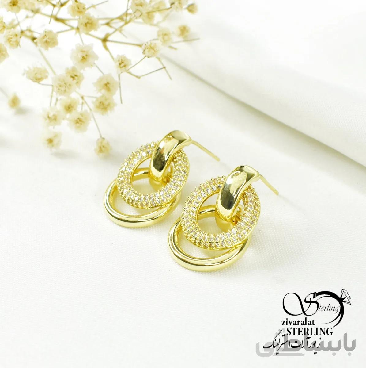 گوشواره زنانه کد 6164